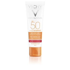Kem điều trị chống oxy hóa Vichy Laboratoires CAPITAL SOLEIL soin antioxydant anti-âge SPF50